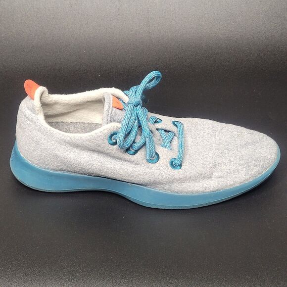 Allbirds Merino Wool Runners Rerun Rarebirds Gray Blue Comfy‎ Sustainable Size 9 - Picture 1 of 12